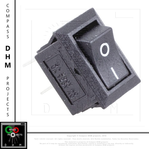 Interruttore pulsante nero - interruttore,