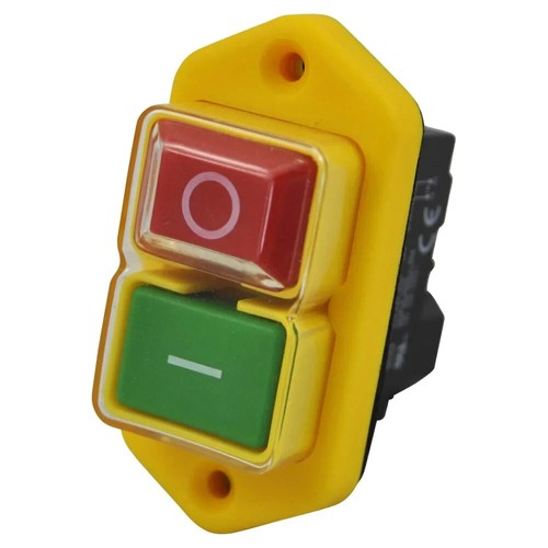 Interruttore pulsante verde - interruttore,