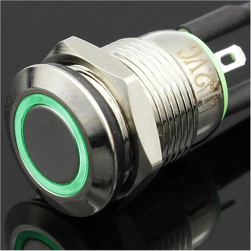 Pulsante 4pin led luminoso - led,